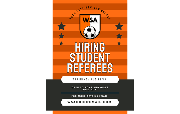 HIRING '22 REFEREES